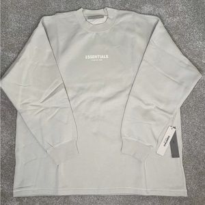 Essentials Fear of God Relaxed crewneck “wheat” LARGE